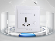 Wireless remote control power socket